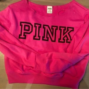 Victoria‘s Secret PINK line sweat pants and shirt set. BRAND NEW!!!!